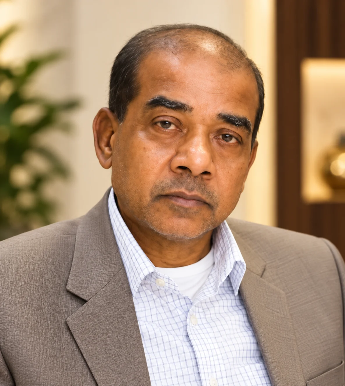 Portrait of Swapan Kumar Saha